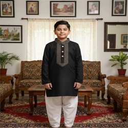 Boys Punjabi - Premium Embroidered