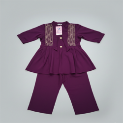 🌸 Baby Girls Coord Set - Comfortable Jafran Fabric 🌸
