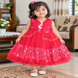 Girls Party Frock