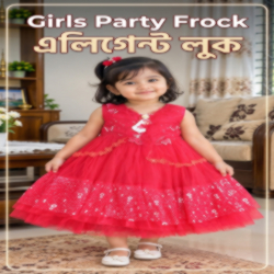 Girls Party Frock | Stylish Fancy Dress for Kids